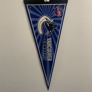 2008 Vancouver Canucks Kraft Hockeyville Pennant